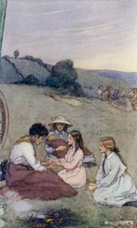 Scene fra The Slowcoach, af Edward Verrall Lucas